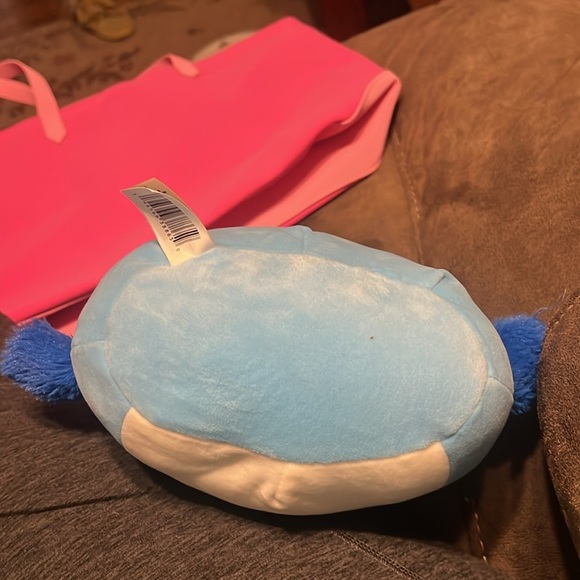 Squishmallows Bebe the Blue Bird w/ Bunny Ears 8in Plush Limited Easter Edition - Picture 4 of 5